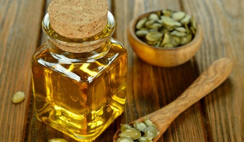 Pulizia con semi di zucca e miele